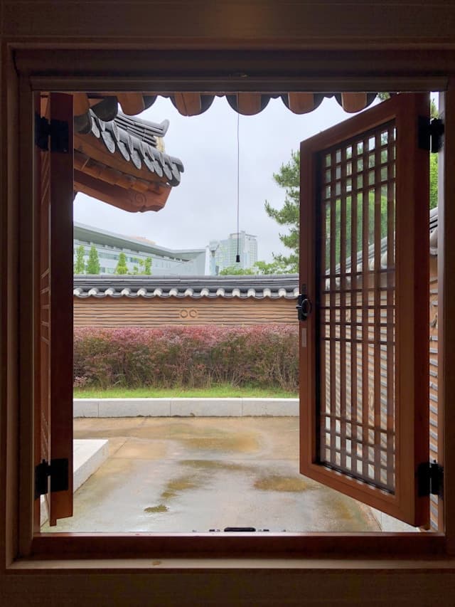 제주 여행: 비오는 날의 민속촌